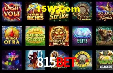 Recursos de Bônus 815Bet