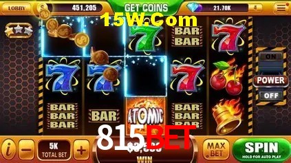 Jackpots e promoções na 815Bet